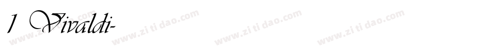 1 Vivaldi字体转换